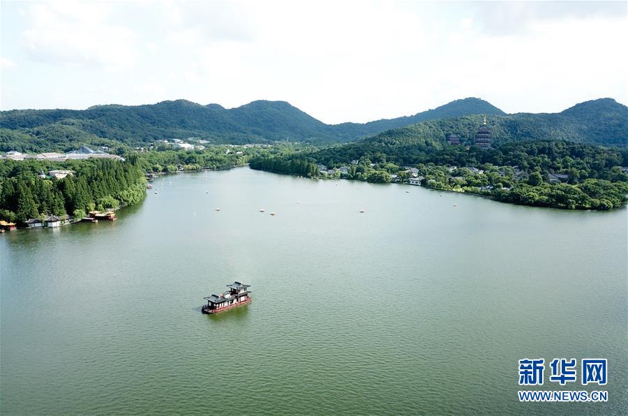 （美麗中國）（5）鳥瞰西湖美景